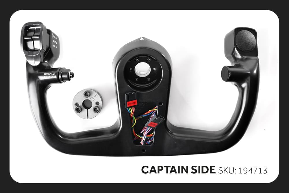 FSC news B737 yoke control wheel front
